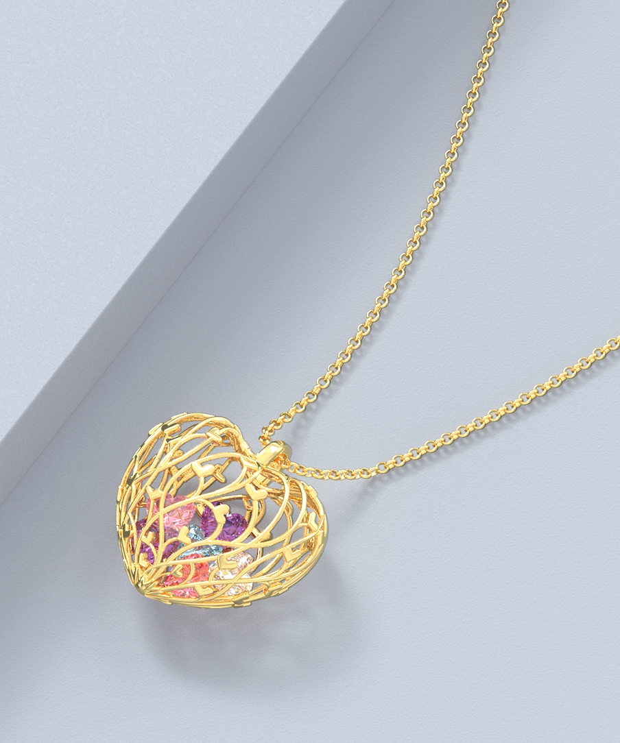 14K Petite Personalized Name Necklace 