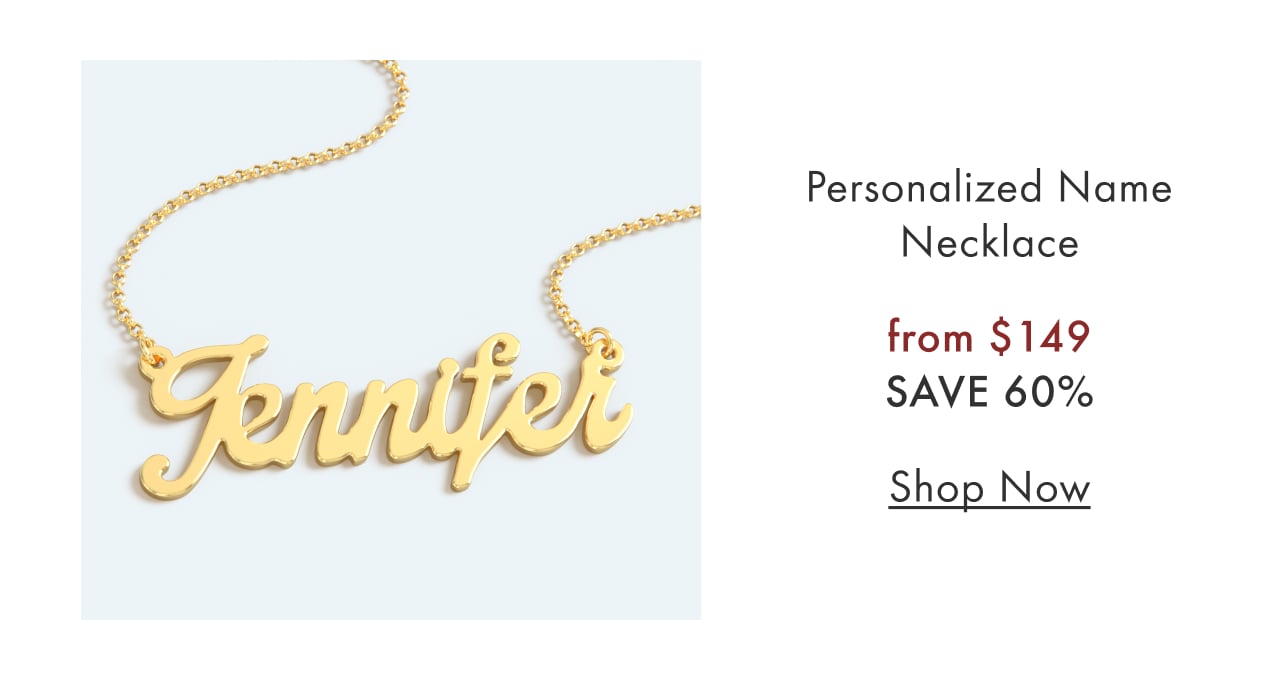 Peronsalized Name Necklace 