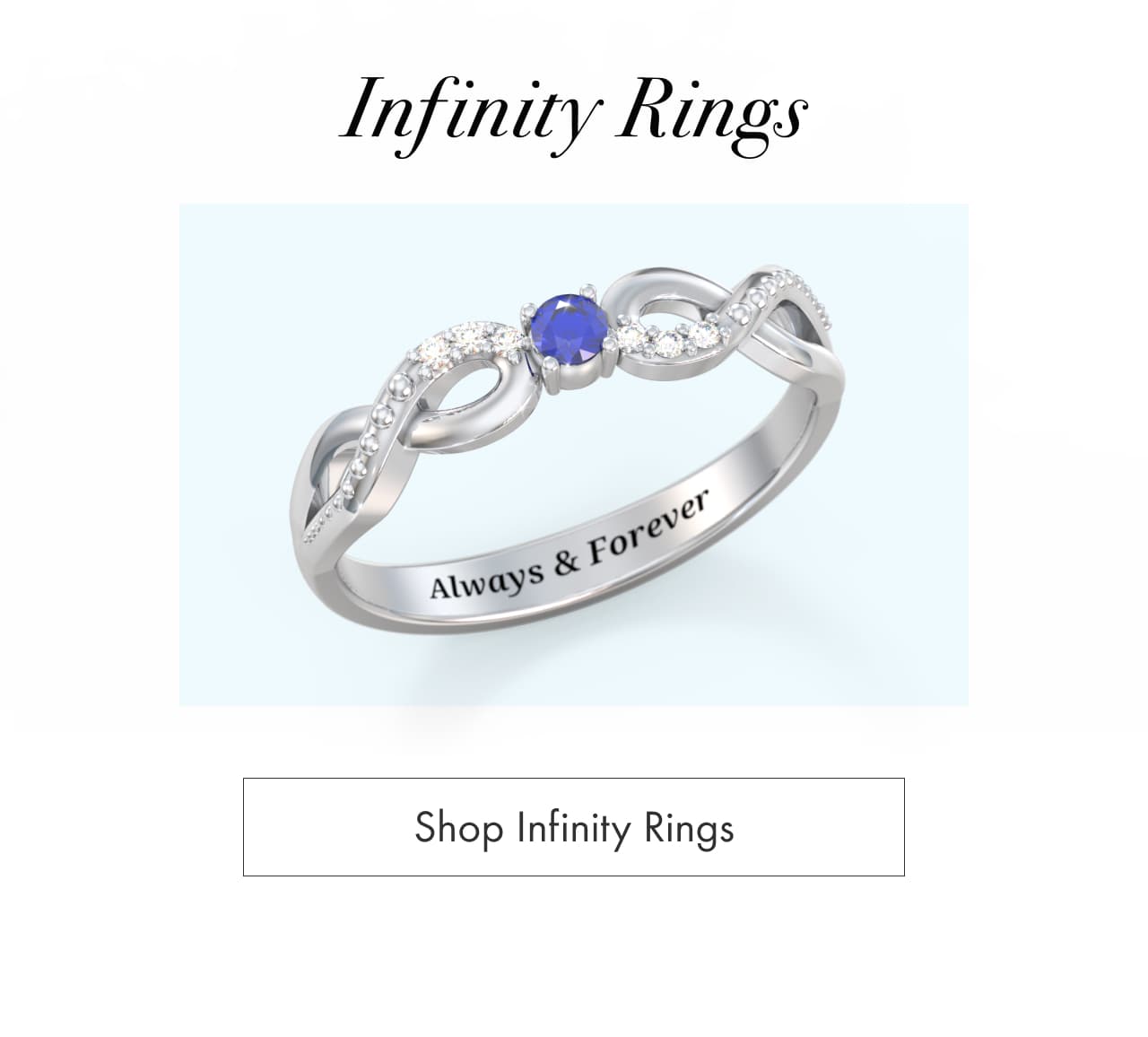 Shop Infinity Rings 